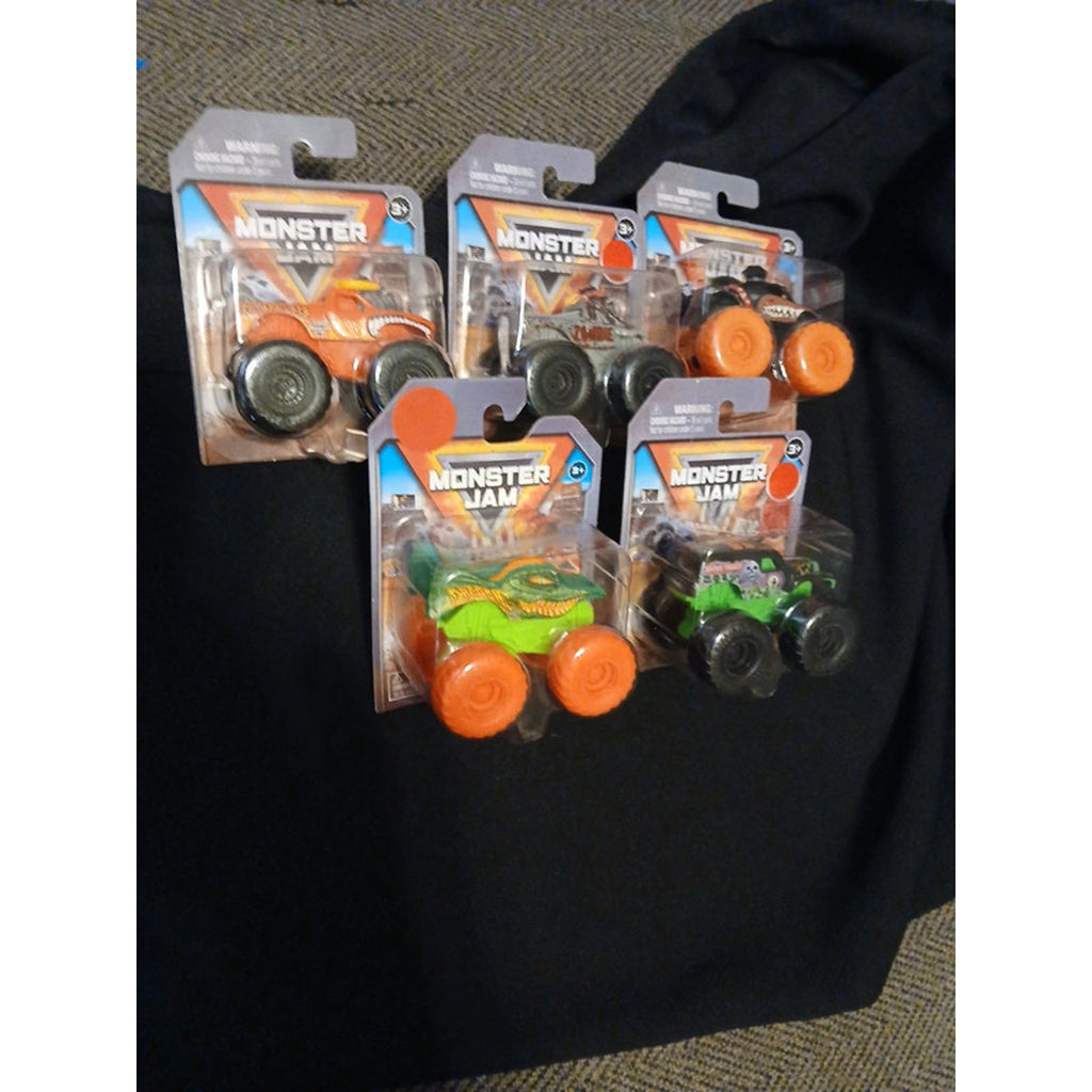 Set of 5 Monster Jam 1/72 trucks