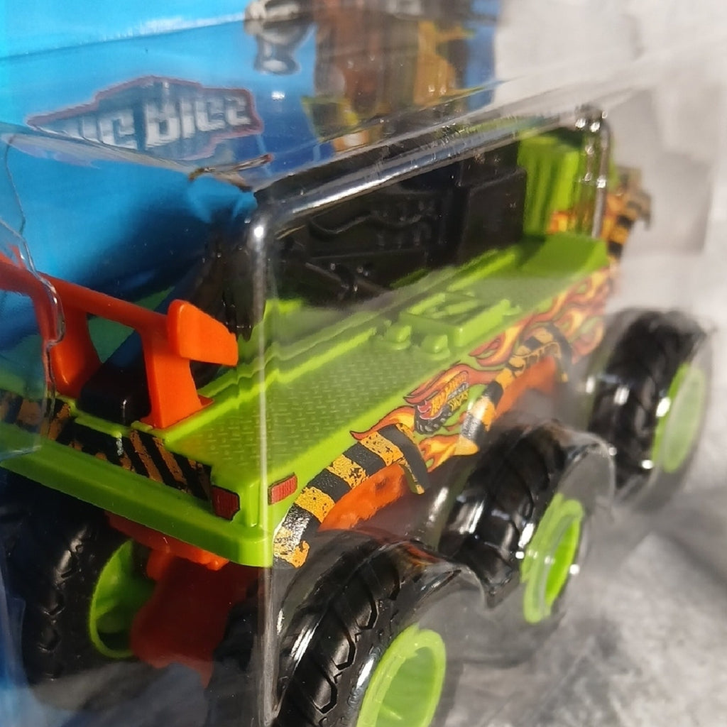Hot Wheels Monster Truck - Vibrant Green and Orange