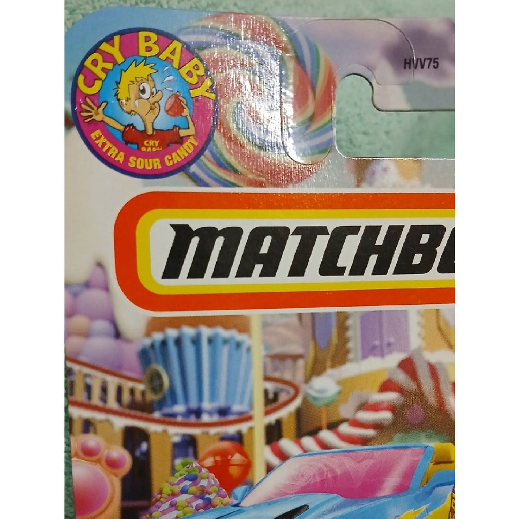 Matchbox Cry Baby '16 Chevy Camaro Convertible with Pink Windshield
