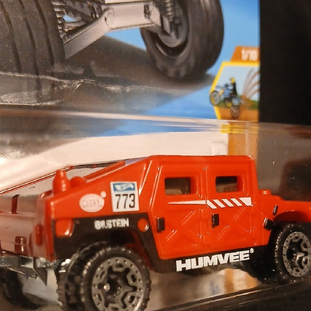 Humvee Red Hot Wheels Toy Car