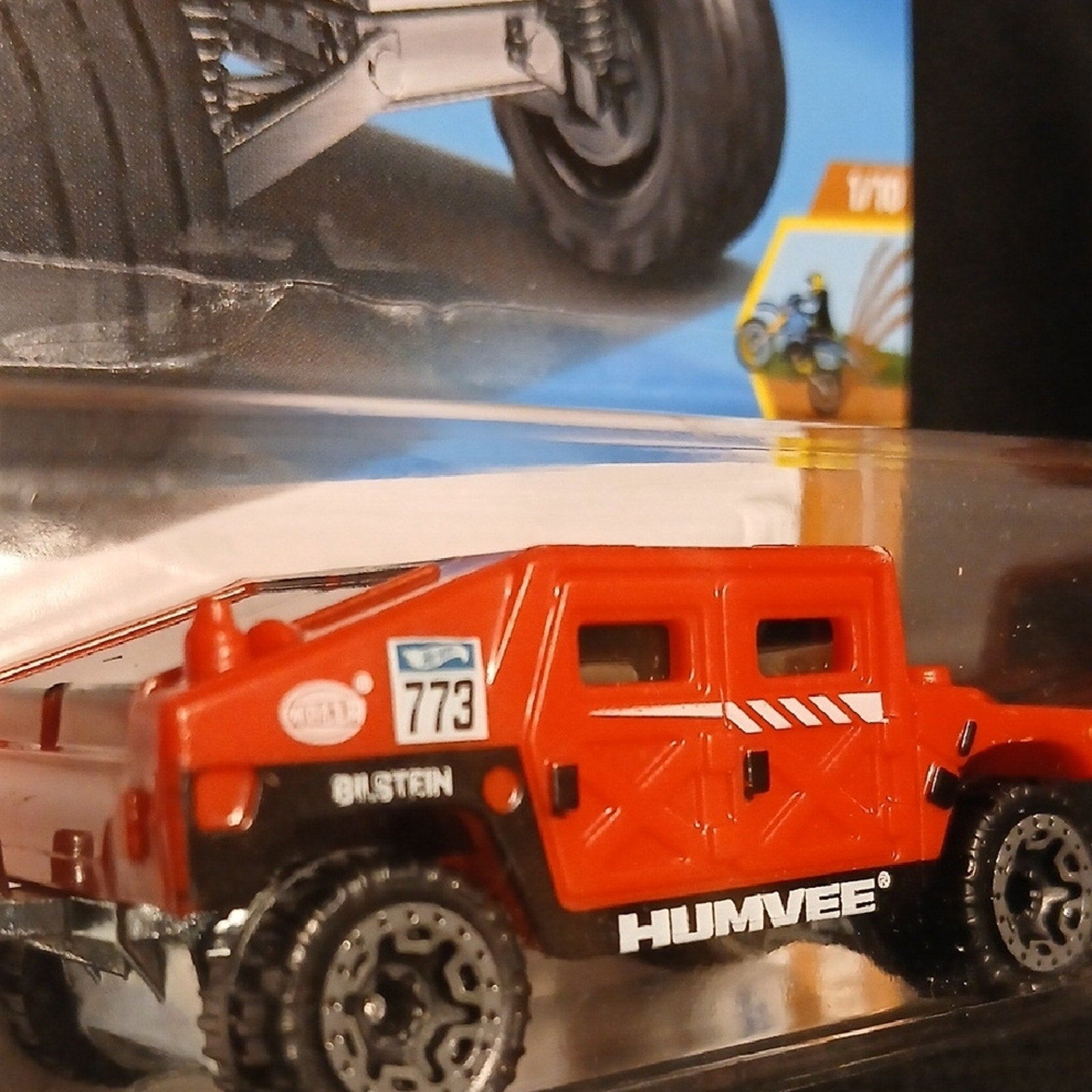 Humvee Red Hot Wheels Toy Car