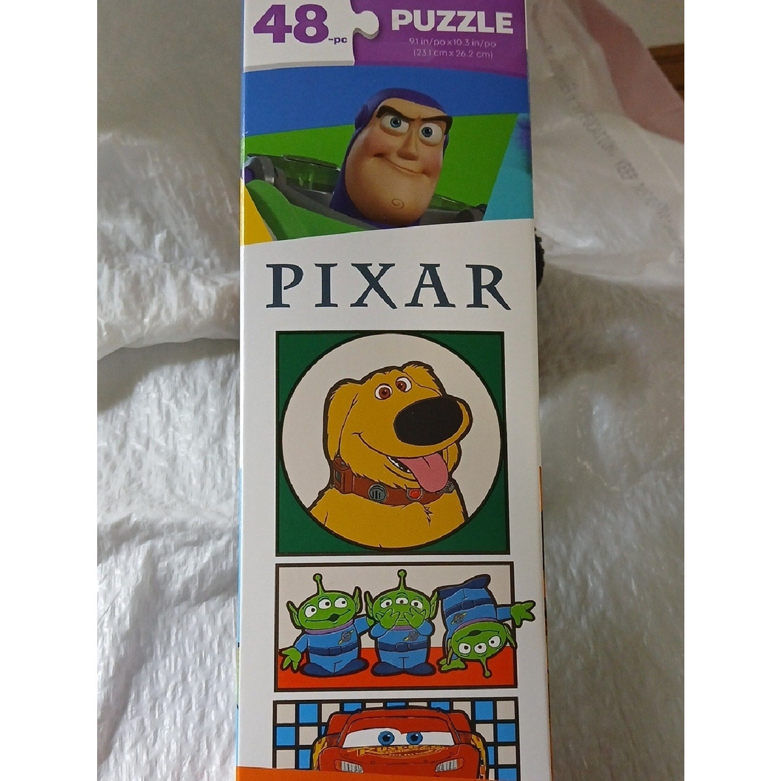 Pixar 48-Piece Kids Puzzle - Colorful Character Panels Age 6+I I by