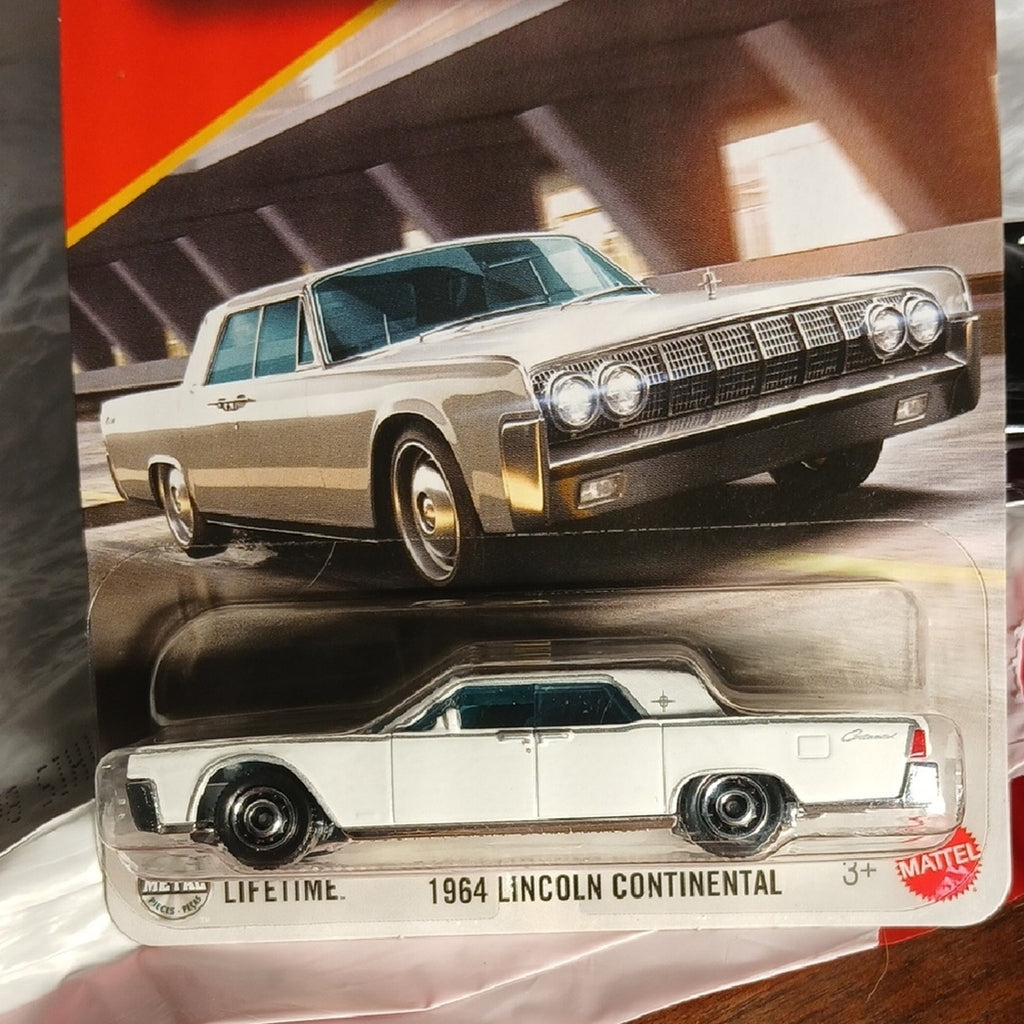 Mattel Matchbox White 1964 Lincoln Continental Die-Cast Car