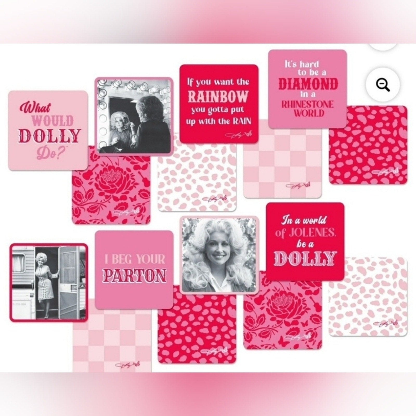 Coasters - Pink