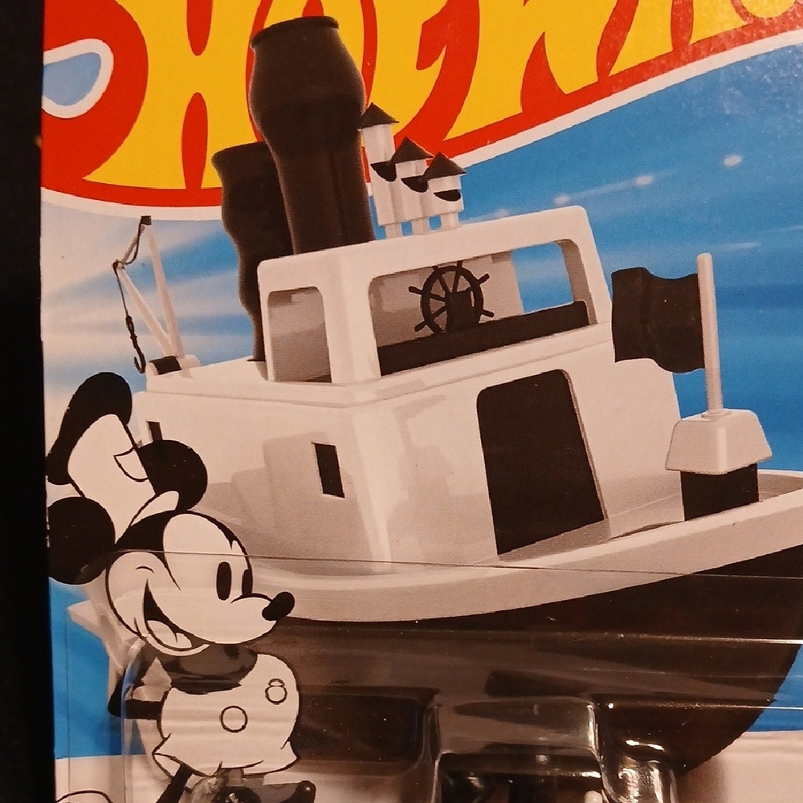 Disney Steamboat Hot Wheels