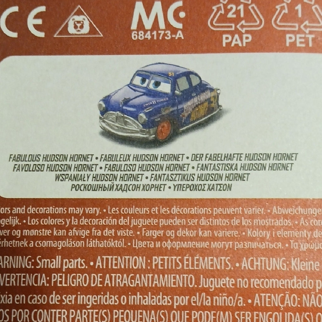 Cars Mini Racers 3-Pack Disney Pixar