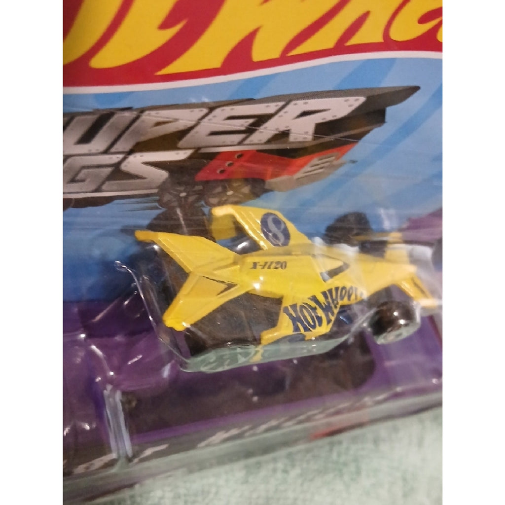 Big Rig Heat Purple Hot Wheels Truck and Jet Race Car