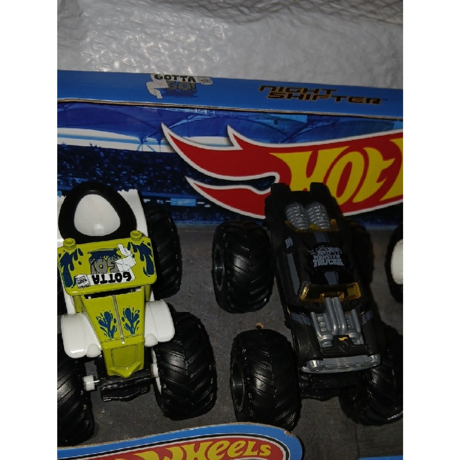 Monster Trucks Back To Basics 4-Pack –  Hot Wheels Trucks