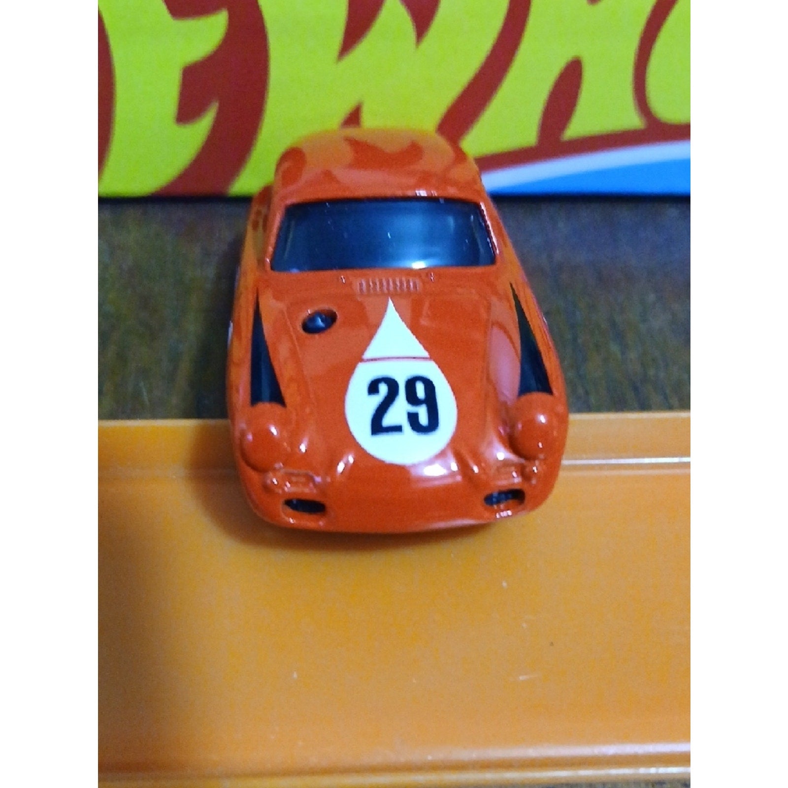 Porsche 356 Outlaw Red Racing Die-Cast Car  New Out Of Pkg Unused