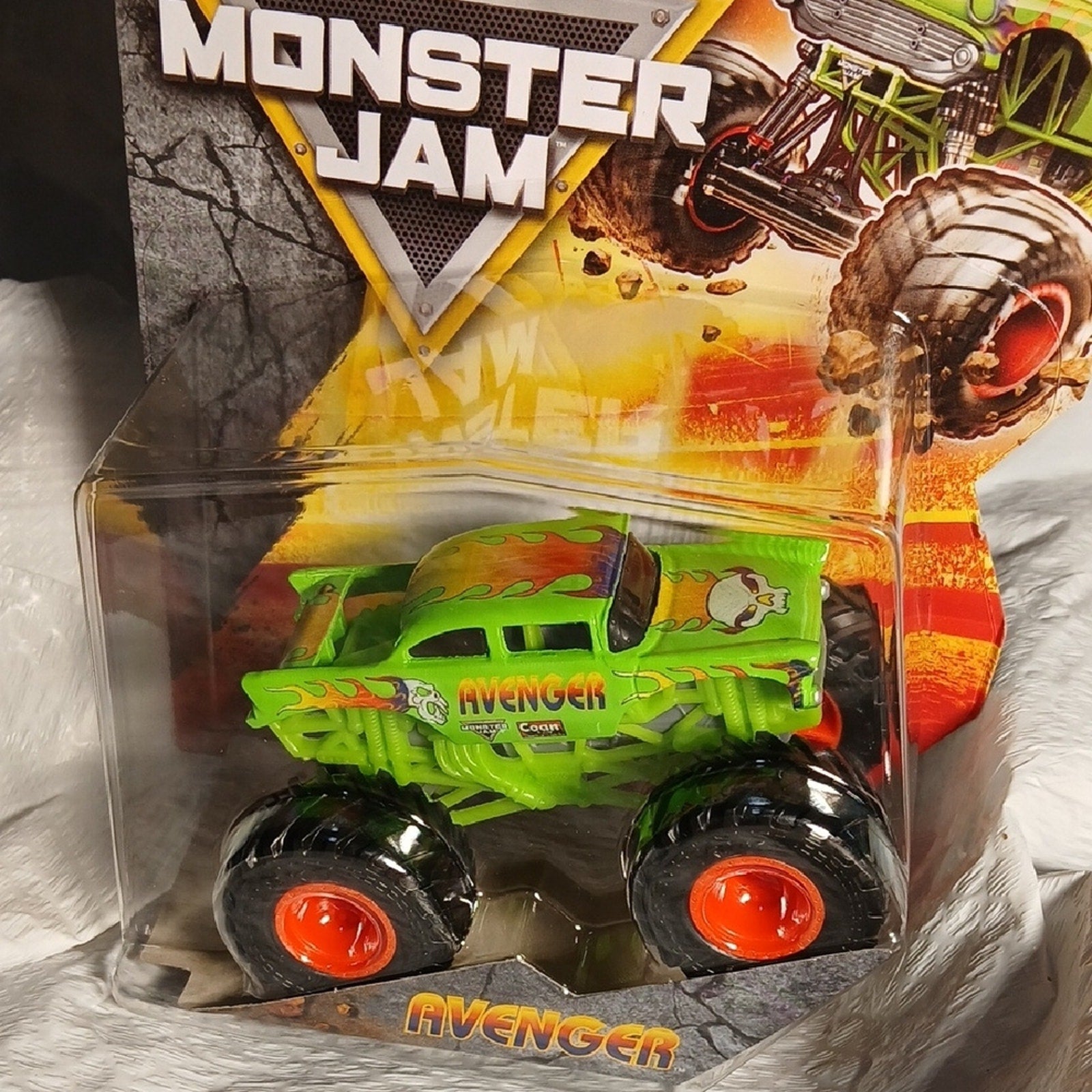Avenger Toy Truck - Green and Orange