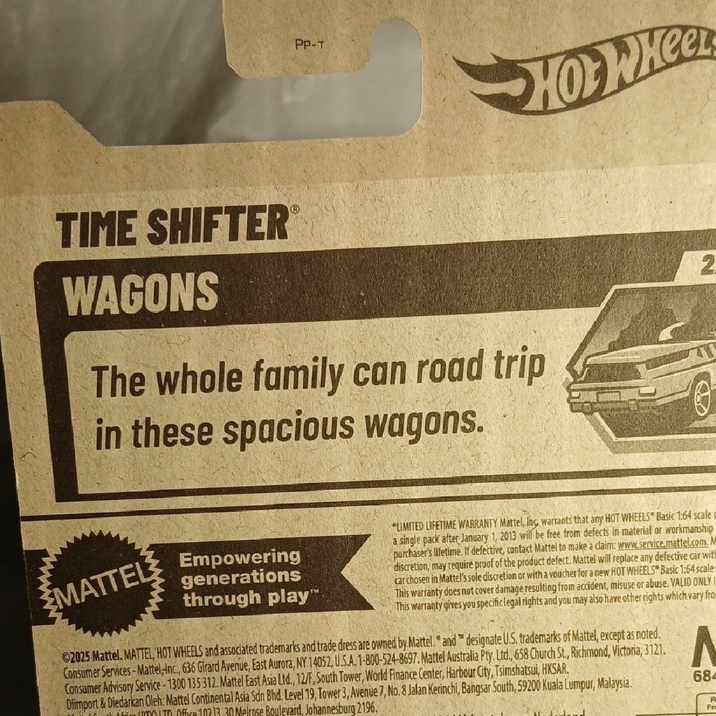 Hot Wheels Blue Time Shifter Toy Car