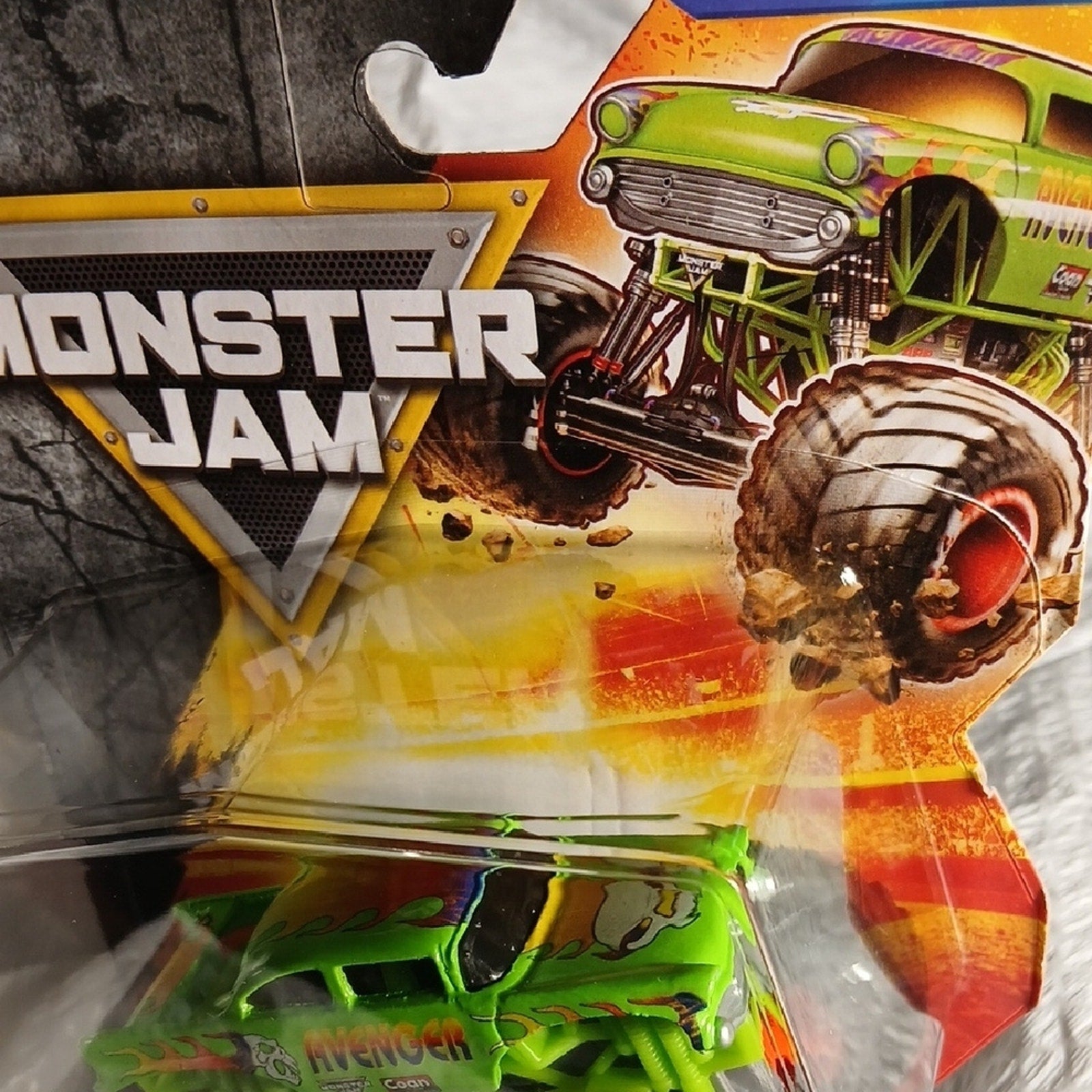 Avenger Toy Truck - Green and Orange