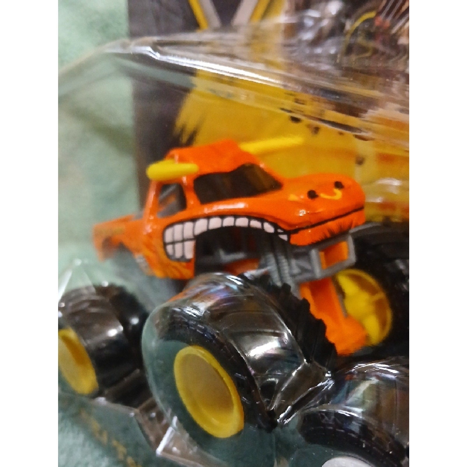 Monster Jam 2-Pack Kids Monster Trucks - Orange & Blue