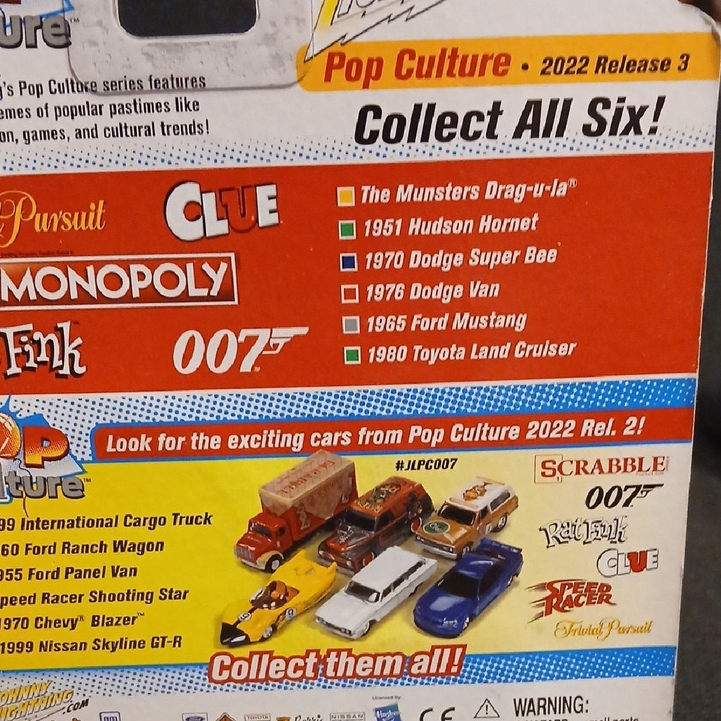 CLUE Classic Mystery Game Professsor Plum 1980 Toyota Landcruiser  - Purple