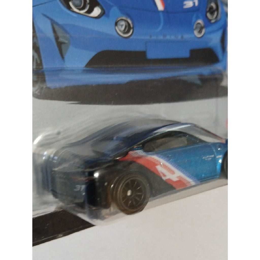 Hot Wheels Alpine A110 Car - Blue with Red On REAL RIDERS TIRES