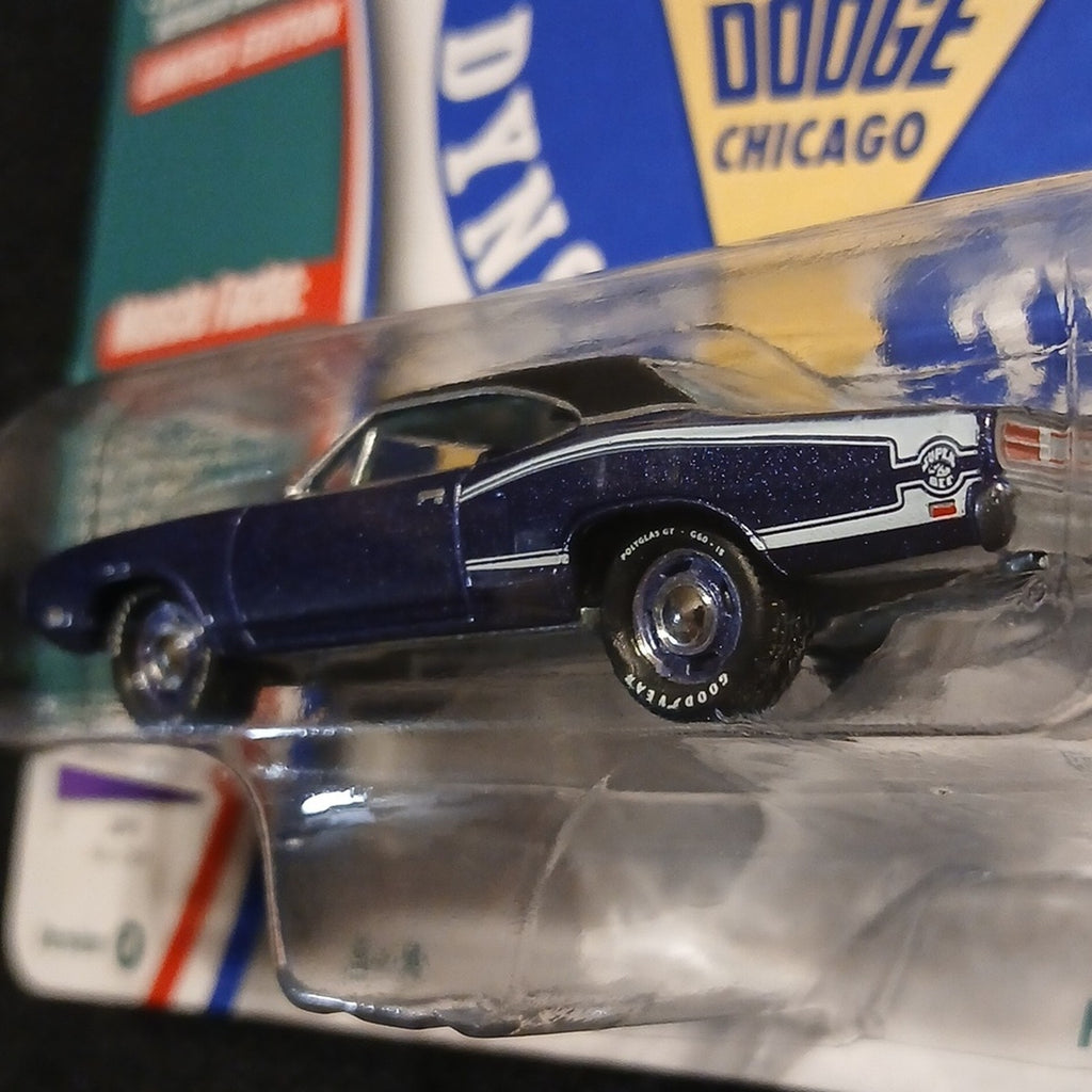 Johnny Lightning Mr. Norm's 1970 Dodge Coronet Super Bee - Blue