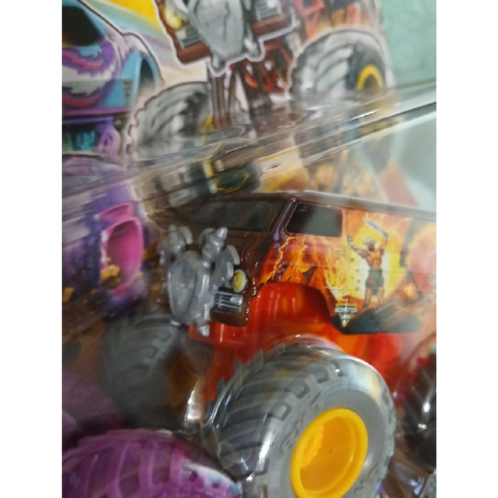 Monster Jam Full Charge & Thunder Bus  Monster Trucks  - 2 Pack