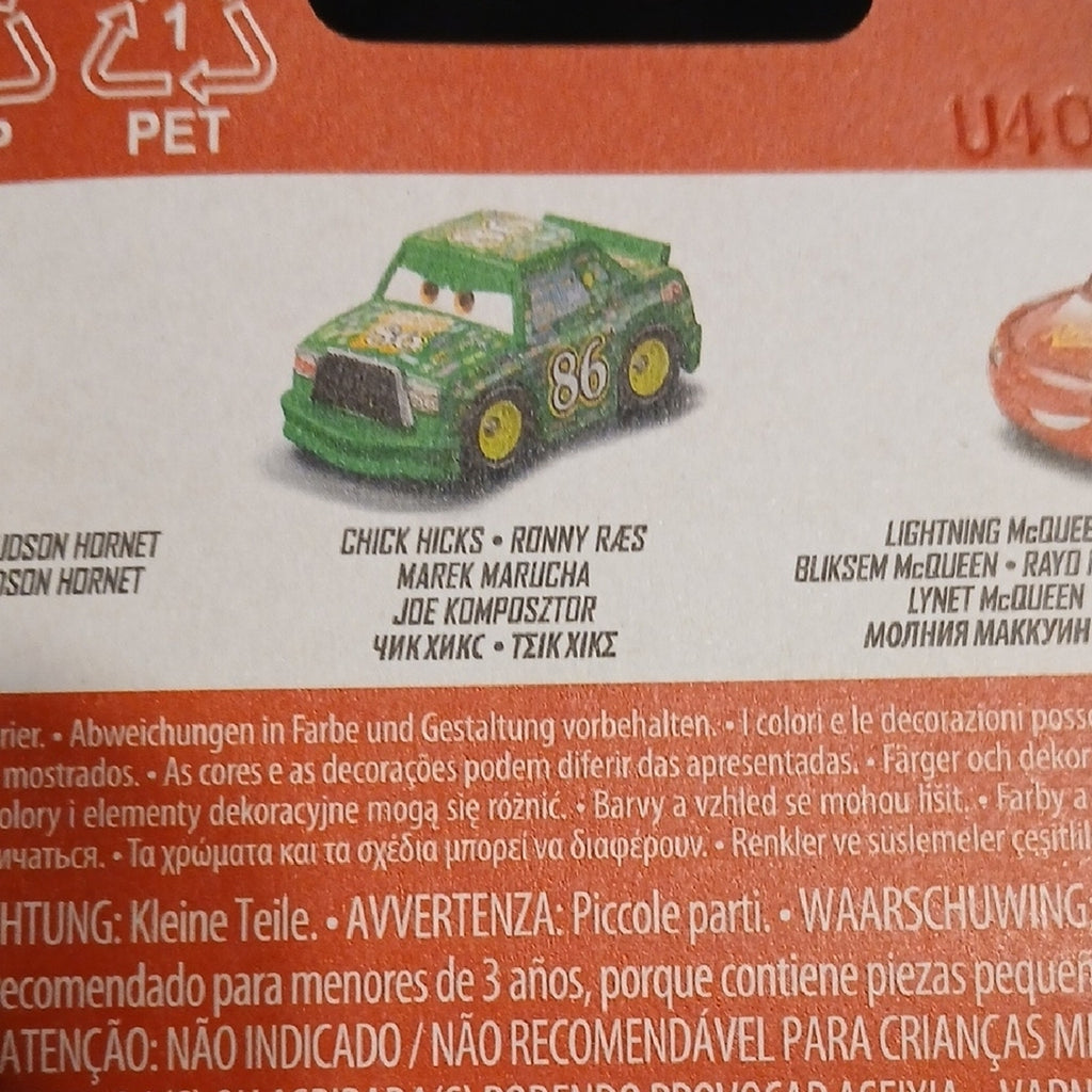 Cars Mini Racers 3-Pack Disney Pixar