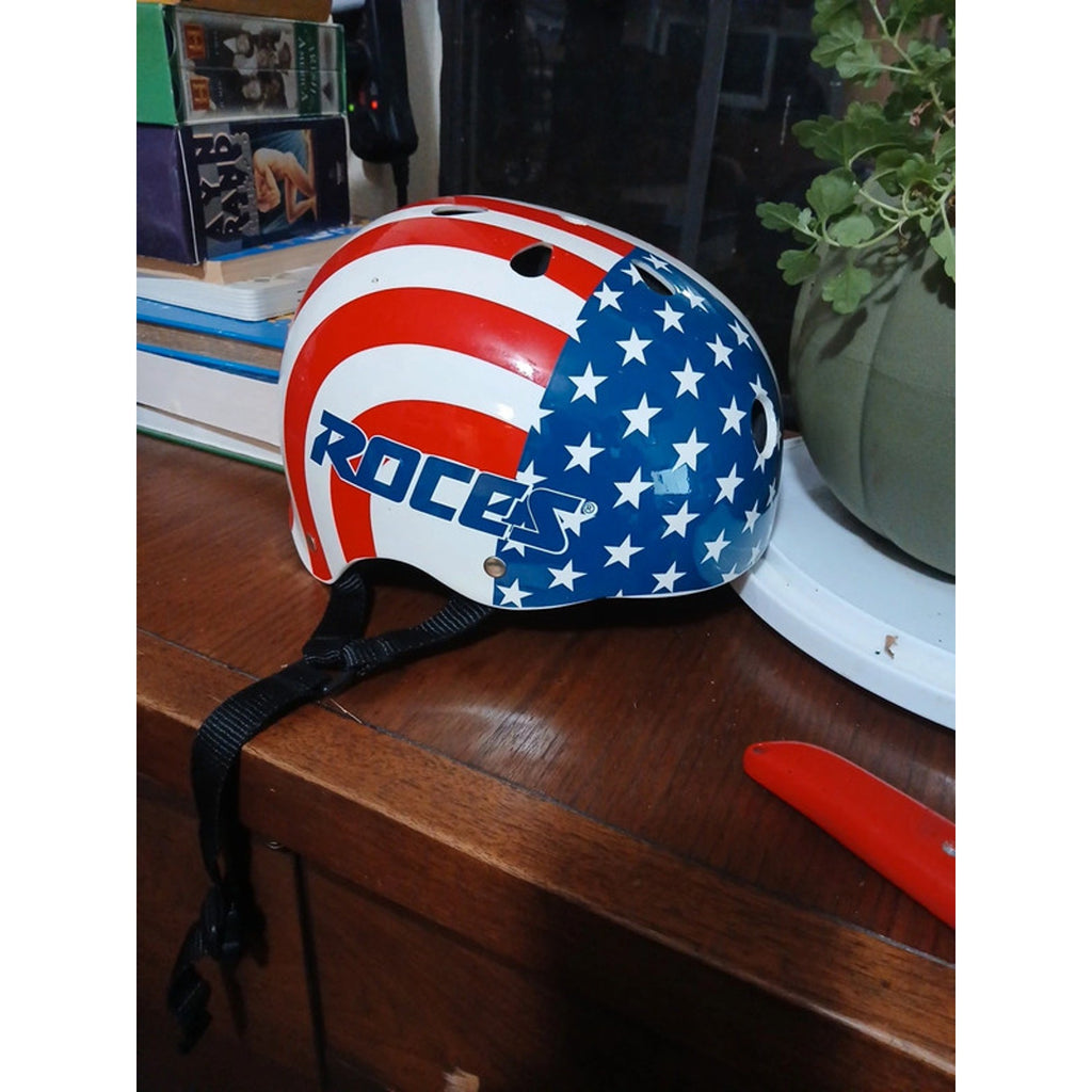 Roces flag helmet with K2 skate ladies9 Large