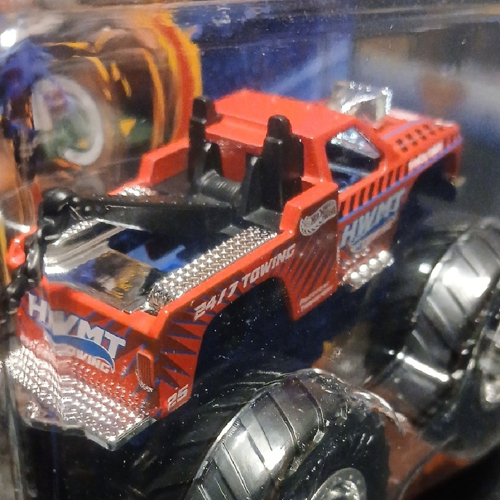 Ramblin Wrecker - Hot Wheels Monster Truck. Red and Blue