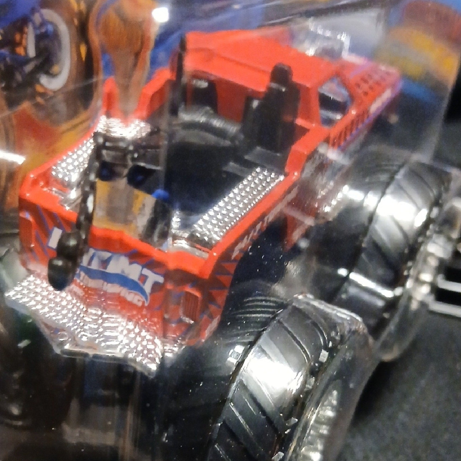 Ramblin Wrecker - Hot Wheels Monster Truck. Red and Blue