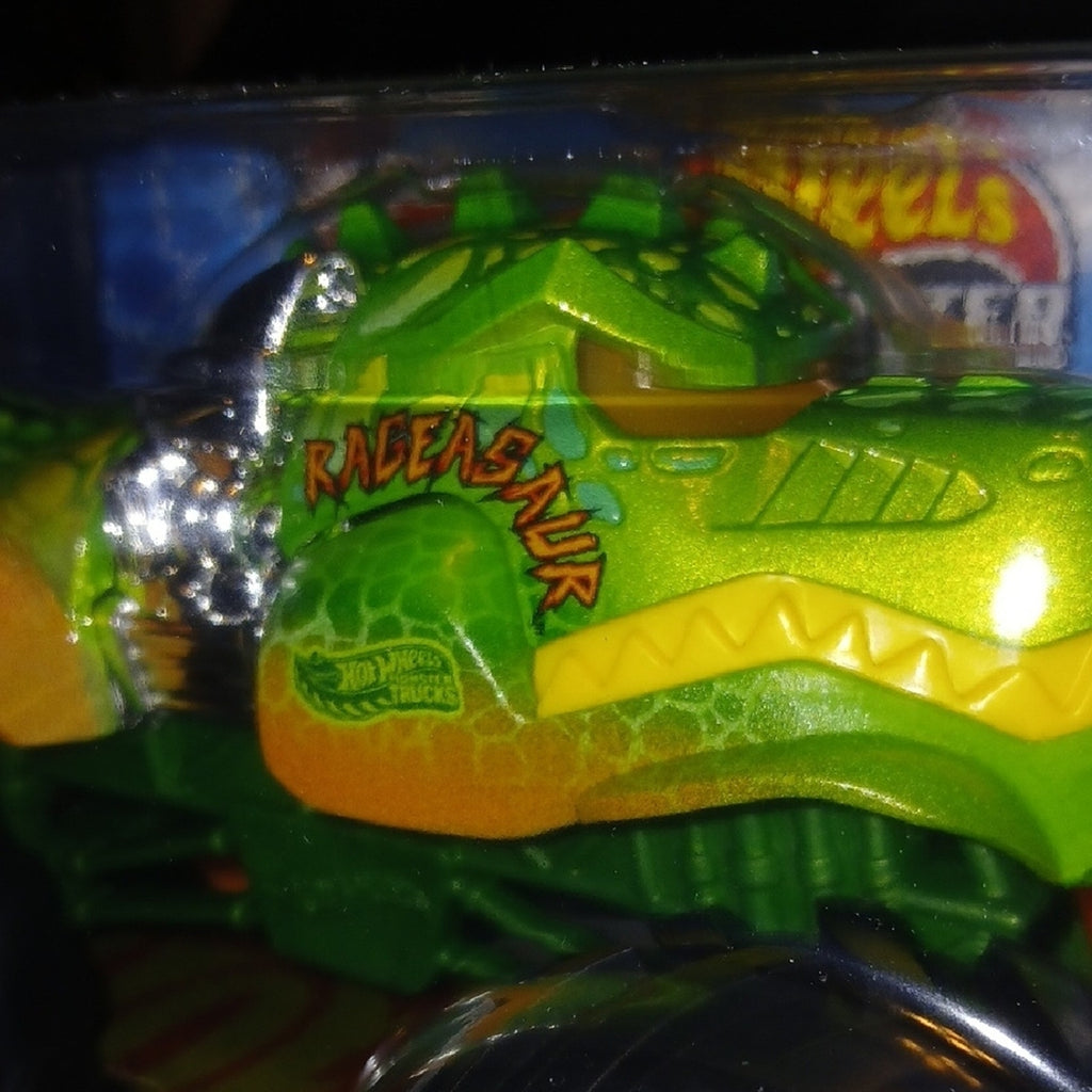 Rageasaur Oversized Hot Wheels Monster Truck - Green and Orange