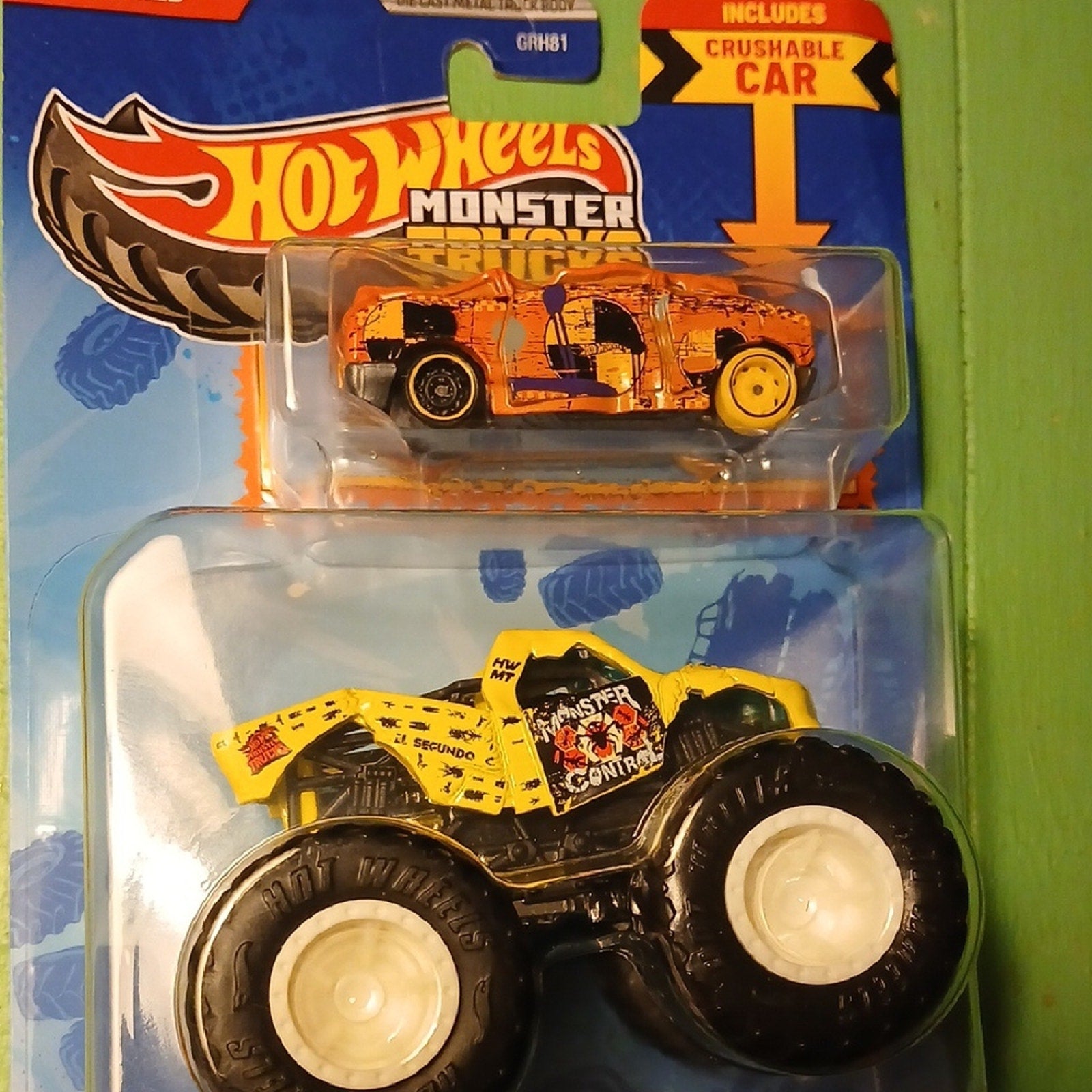 Monster Control Hot Wheels Dual Pack